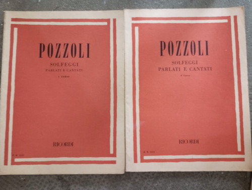 Pozzoli solfeggi parlati - solfeggi, e