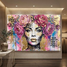 Ritratto astratto donna - ritratto, di