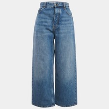 Jeans Loewe blu denim gamba