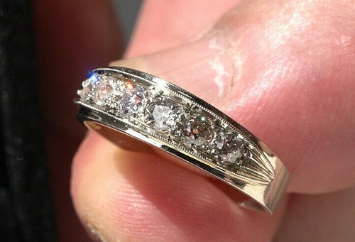 Antico anello riviere veretta - anello,