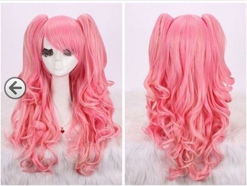 Parrucca cosplay donna rosa - parrucca,