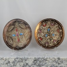 Set piatti decorativi rame - set,
