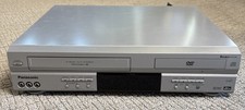 Panasonic PV-D4743S Lettore Video DVD VHS Doppia Funzione Combo Testato No Telecomando