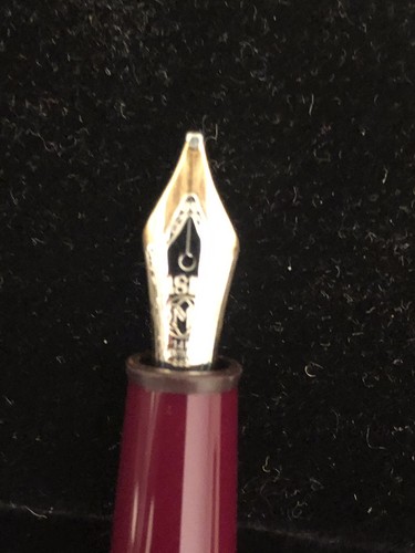 Rare new montblanc burgundy - rare, os