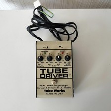 Famous Tube Driver Overdrive Pedale 4 Manopole, 12AX7, Usato