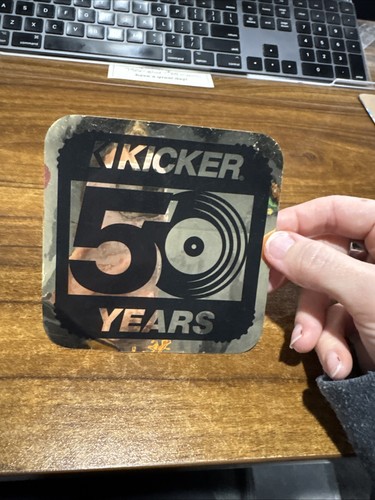 Adesivo kicker subwoofer - kicker,