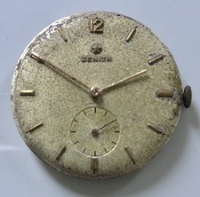 Zenit Calibro 40 Movimento senza bilanciere + Quadrante- Solo Per Ricambi.