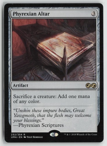 Phyrexian altar leggermente - phyrexian,