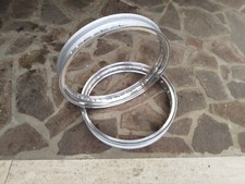 CERCHI RUOTE CERCHIONI MOTO ALLUMINIO TIPO BORRANI 40 FORI 18"