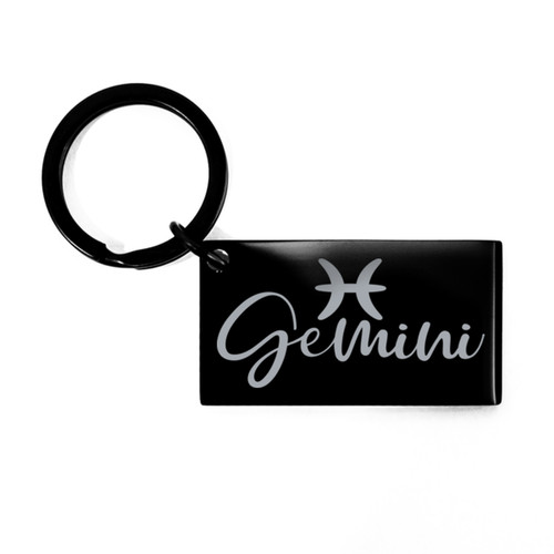 Gemini keychain - gemini,