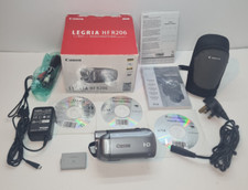 Videocamera Canon Legria HF R206 HD doppio slot SDXD in scatola con accessori