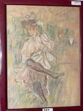 PASTELLO, OMAGGO A LAUTREC