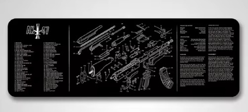 Tappeto pulizia armi pistola