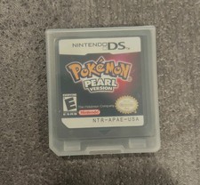 Pokemon Pearl Nintendo DS (2007) DS/2DS/3DS/DSi cartuccia con custodia piccola USA