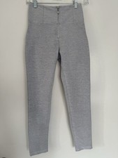 Freddy WR.UP Pantalone Donna XS Grigio Modellante Leggings Zip Up