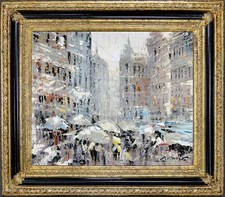 Dipinto ad olio paesaggio