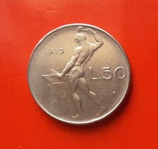 50 LIRE 1973 ERRORE - CIFRE