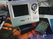 TV 3.5" LCD TFT COLORI AMSTRAD T4 - Radio TV Ingresso A/V - Retrogame o Camper