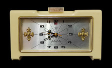 Sveglia vintage Diamond orologio meccanico Shanghai China da comodino Anni 60 70