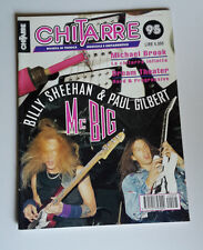 CHITARRE n°95 Anno 9 - Febbraio 1994 - Paul Gilbert mr. Big, Sheehan  Chitarra