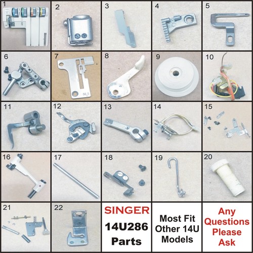 Ricambi serger usati - ricambi, singer