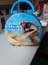 Scatola latta vintage L'ERA GLACIALE 3 KINDER CIOCCOLATO 