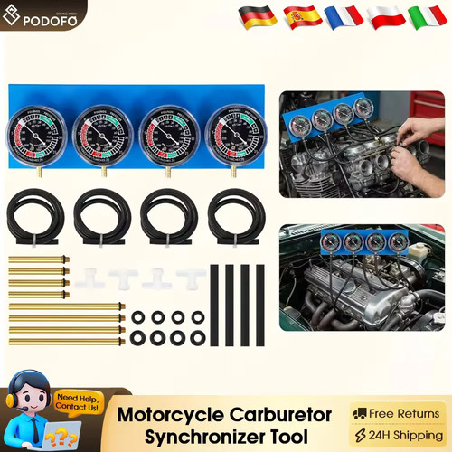 Sincronizzatore carburatori - sincronizzatore, 4