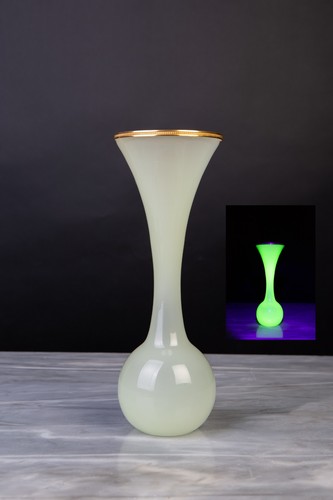 Vaso opalino murano latte - opalino,