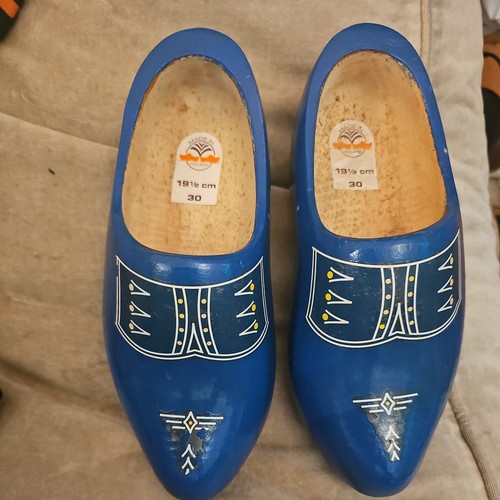 New wooden blue - new, shoes