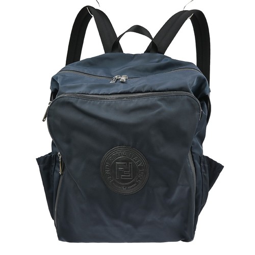 Deal12 zaino fendi navy - navy, nylon