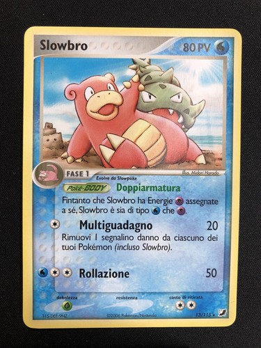 Pokemon slowbro 115 - 13/115, ex