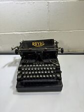 Royal Standard No 5 Typewriter Staircase Flatbed Art Deco Original Antique c1914
