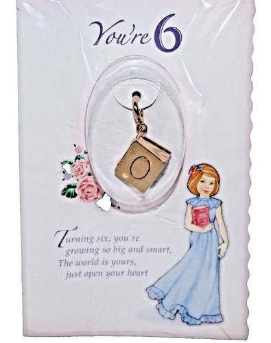 Charm libro compleanno - compleanno, sei