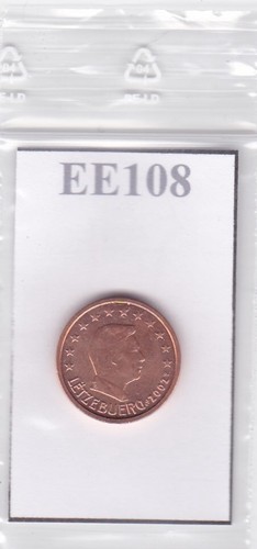 Ee108 moneta coin - ee108, lussemburgo