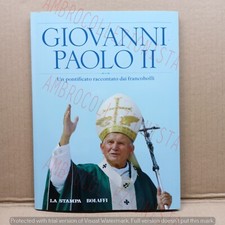Folder Francobolli Pontificato Giovanni Paolo II Serie Completa - Stampa Bolaffi