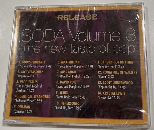 Sealed promo release soda - promo,