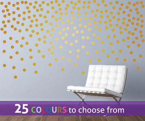 Polka dots adesivi wall - polka,