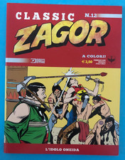 ZAGOR CLASSIC N.12 - L'idolo Oneida - BONELLI ottimo + con cartolina [f20]
