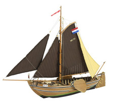 Artesania Latina Botter barca da pesca olandese 1:35 modello barca barca kit SPEDIZIONE GRATUITA