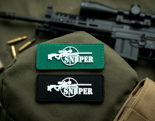 Sniper patch militaire 3d - sniper,