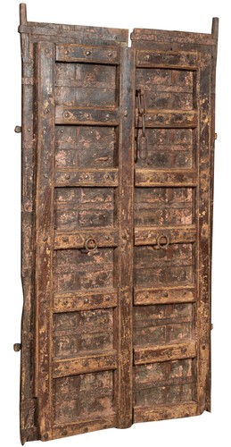 Portone antico legno - portone,