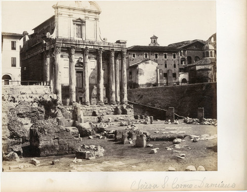 Italie roma chiesa cosmo - chiesa,