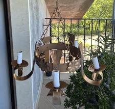 Lampadario In Ferro Dei Primi