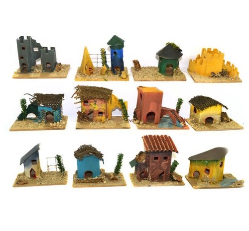 Casette cartone per presepe - cartone,