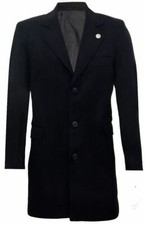 Cappotto uomo lungo nero - cappotto,