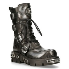 Stivali Rock uomo 107-S2 pelle