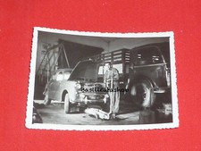 Foto auto meccanico officina d'epoca 1955 Auto targa Mo Modena
