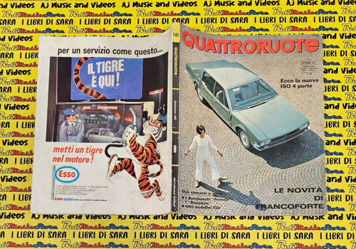 Rivista magazine quattroruote - rivista,