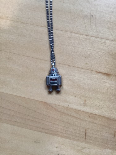 Collana vintage avon robot - vintage,