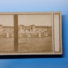 Naples Stereoview C1860 Real
